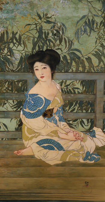 《浴後》 明治45年（1912） 京都市美術館蔵